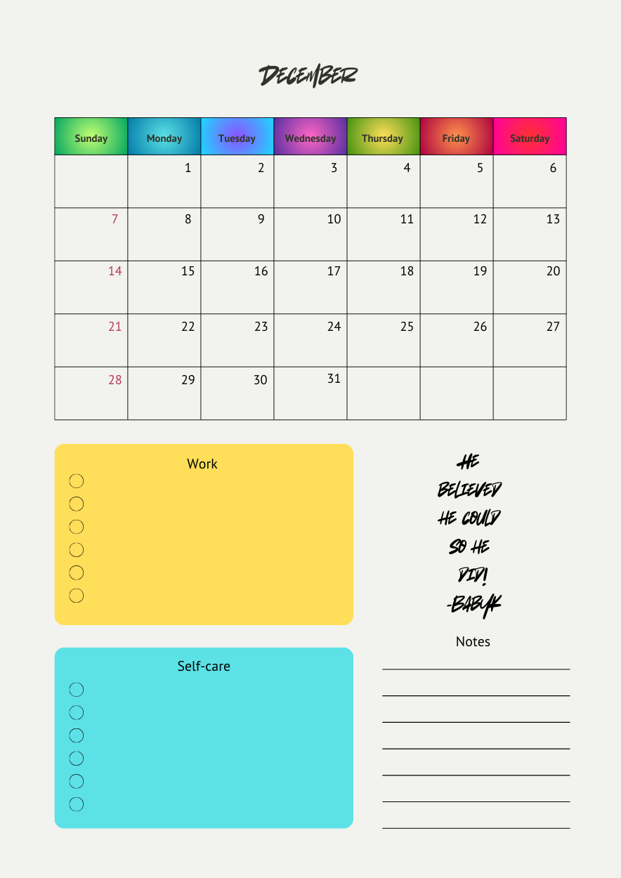 Digital Customized 2025 planner